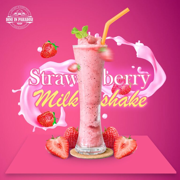 Strawberry Milk Shake