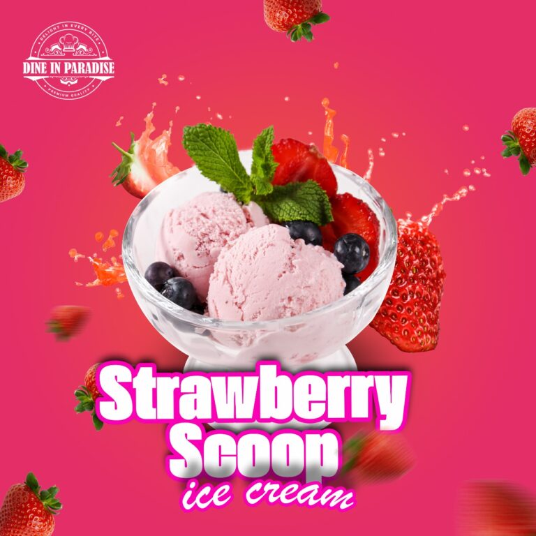 Strawberry Scoop icecream