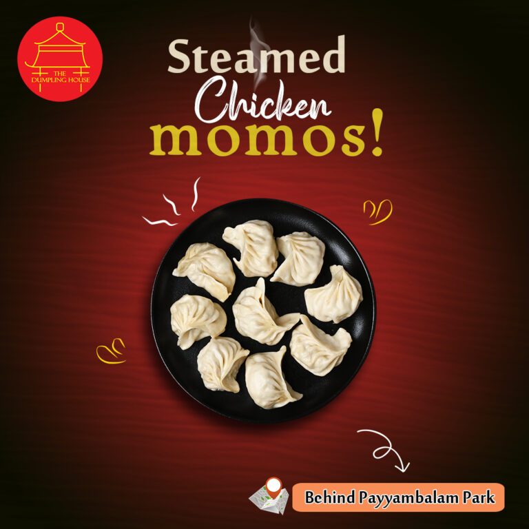 steamed chck momos